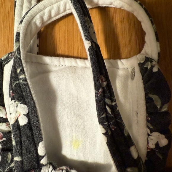 7 For All Mankind 12 M Toddler Girls Play Condition Floral Romper Denim Tee - Picture 4 of 13